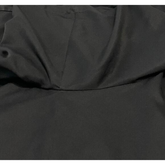 HAGGAR HIGH-RISE DRESSY WALKING SHORTS, MENS, 36" WAIST, BLACK, PLEATED FRONT - Picture 8 of 12